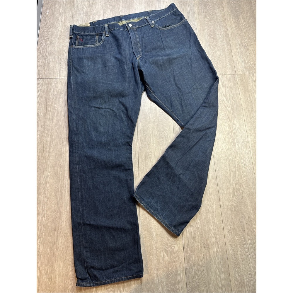 Vintage Polo Ralph Lauren Jeans Mens 42 32" Straight Leg Denim Made Mexico VTG